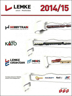 Kato HobbyTrain Lemke K10-2014 - 2014/2015 Full Line Catalog